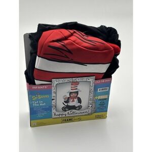 Dr Seuss Cat In The Hat Halloween Costume Infant 12-18 Months